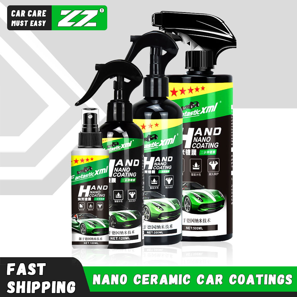 Nano Liquid Coating - 500 ミリリットルナノセラミック車のコーティング自動車ディテール製品液体スプレーポリッシュワックスフィルムペイントケアプロテクターキットアクセサリー