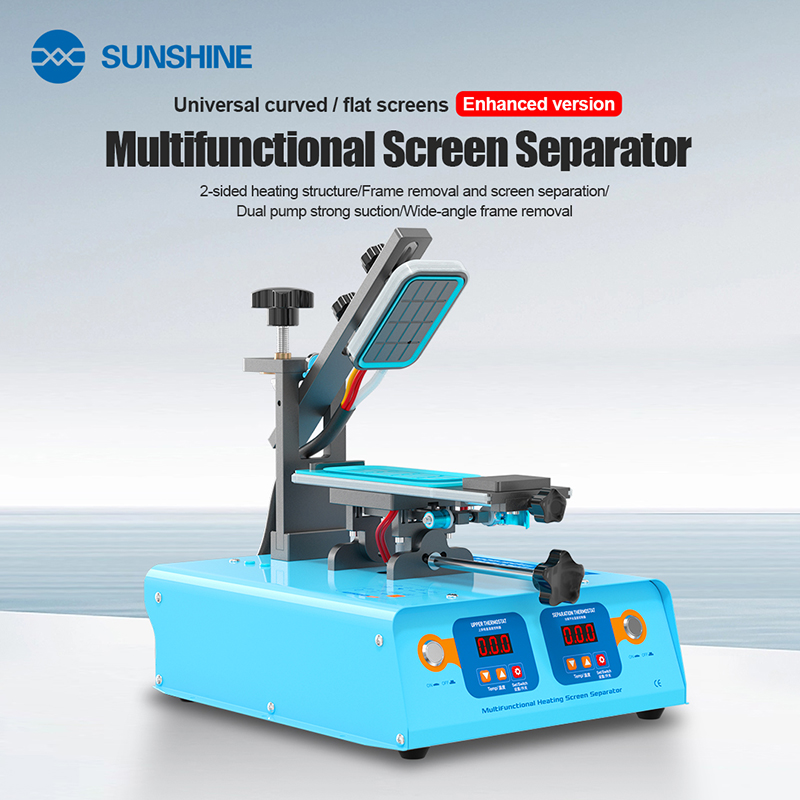 Screen Protector Cutter - サンシャイン-多機能サーマルスクリーン分離機、湾曲およびフラットスクリーン、ユニバーサル修理ツール、S-918M