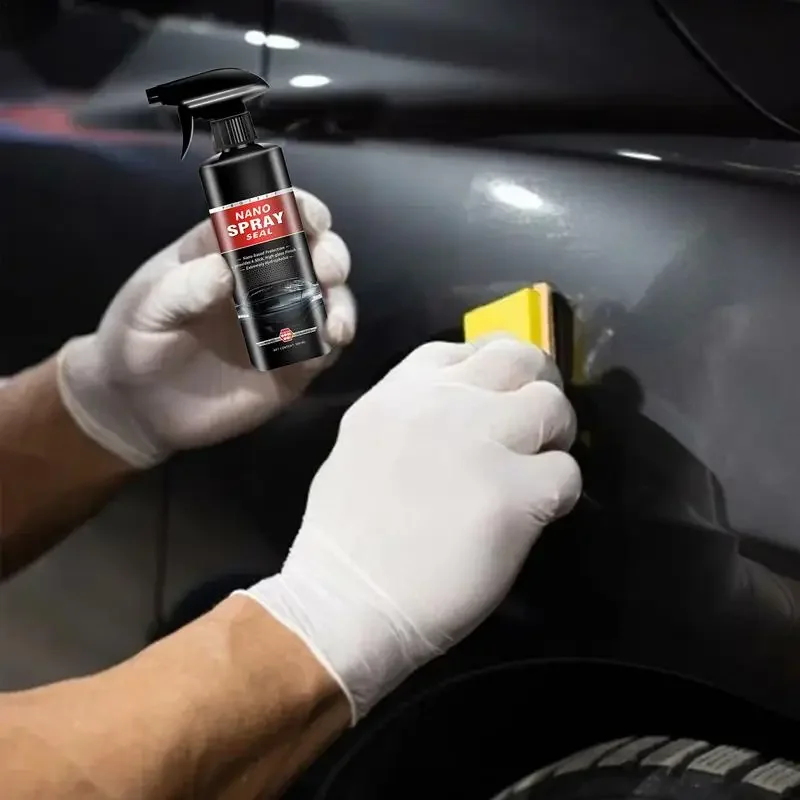 Nano Liquid Coating - カーコーティング剤 車用塗料 クリスタルメッキ ナノ液体スプレー 純正クリスタルカーワックスコーティング剤 ワックスがけ専用ツール