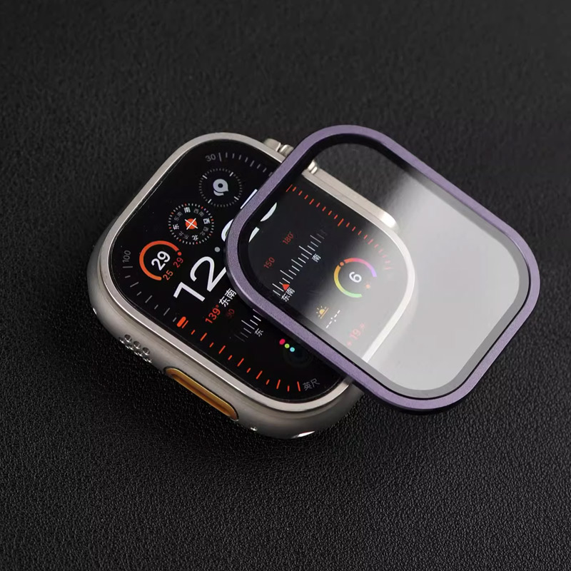 Apple Watch Ultra 用強化ガラス 49mm  - Smartwatch Screen Film のレビューと価格