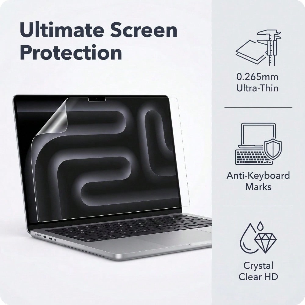 MacBook Pro 14インチ M5 M4 M3 M2  - Matte Anti Glare Screen のレビューと価格