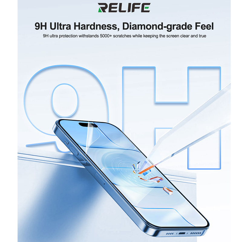 RELIFE GF-9H HD 高硬度ハイドロゲルフィルム  - Screen Protector Cutter のレビューと価格