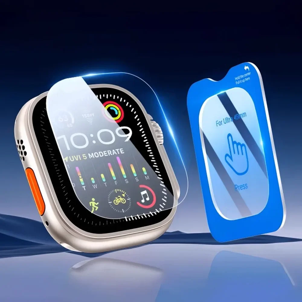 スクリーンプロテクター Apple Watch Ultra  - Glass Protector Auto のレビューと価格