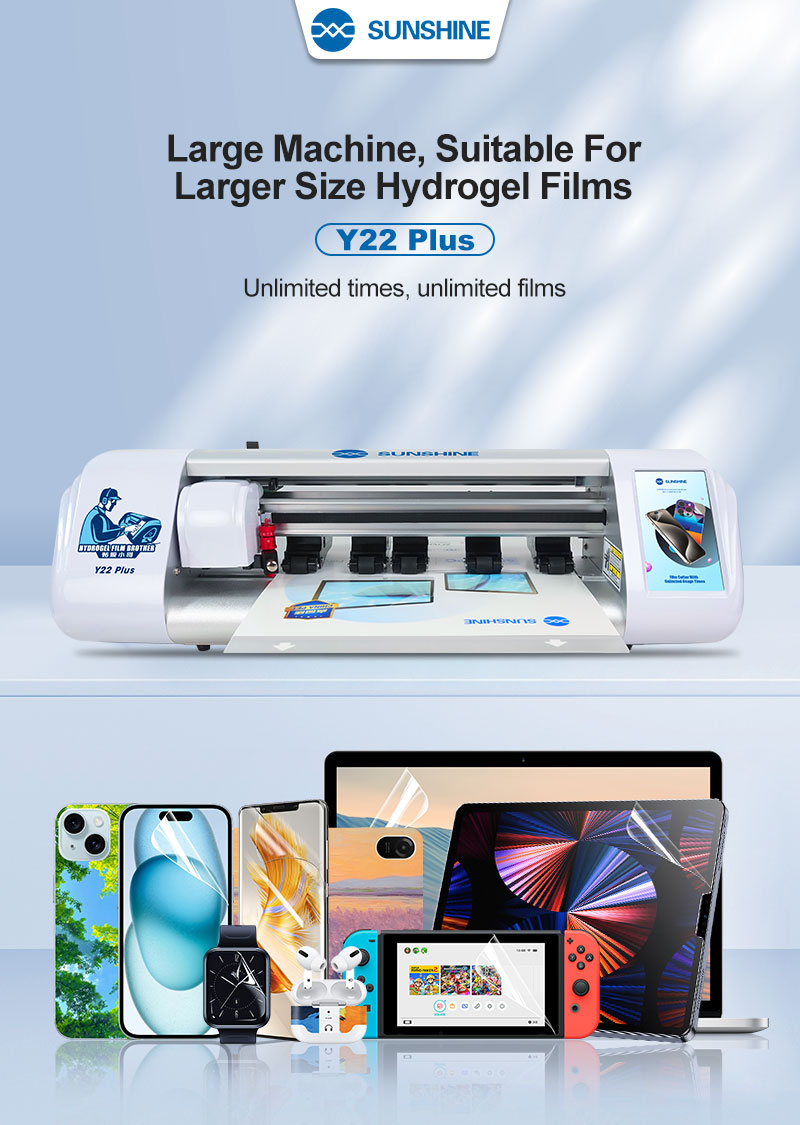 サンシャイン 16 インチ Y22 プラス無制限柔軟なヒドロ - Screen Protector Cutter のレビューと価格