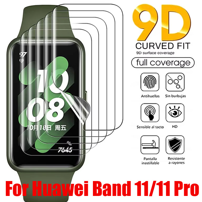 1-3 個のヒドロゲルフィルム HUAWEI バンド 11/ - Hydrogel Screen Protector のレビューと価格